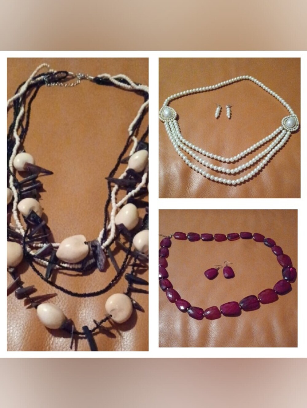 -- Jewelery Bundle Of Necklaces And Earrings